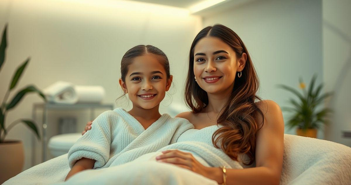Como aproveitar um day spa mãe e filha para momentos especiais